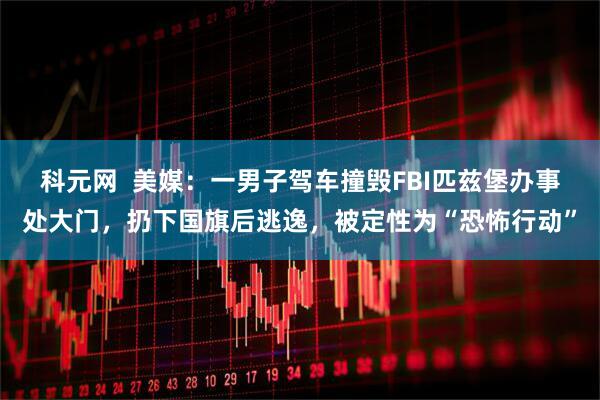 科元网  美媒：一男子驾车撞毁FBI匹兹堡办事处大门，扔下国旗后逃逸，被定性为“恐怖行动”